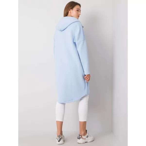  Dámská mikina RUE PARIS RV-BL-4858-1.99P LIGHT BLUE 
