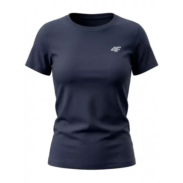  Dámské triko 4F 4FWMM00TTSHF3306 NAVY 
