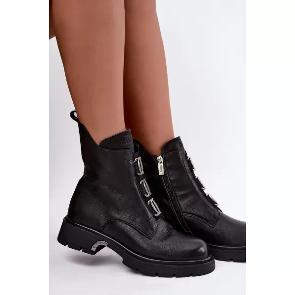  Dámské kotníkové boty GOE UU2N4138 BLACK 