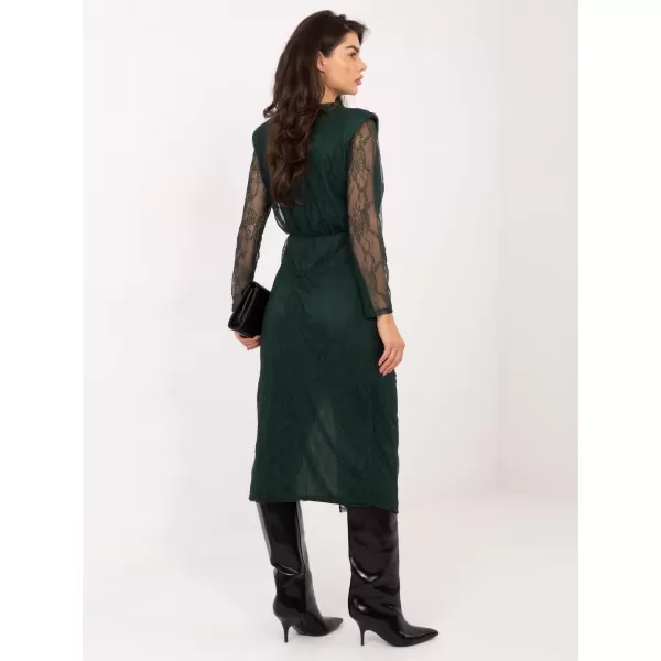  Dámské šaty ITALY MODA IT-SK-9937.16 DARK GREEN 