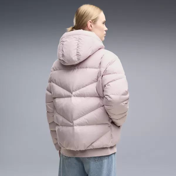  Dámský kabát PUMA HOODED DOWN PUFFER JACKET W 69458049 MISTY PINK 