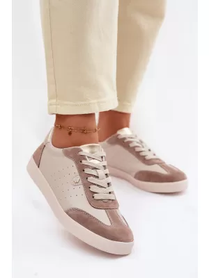 Dámské tenisky S.BARSKI LR61-7091 BEIGE