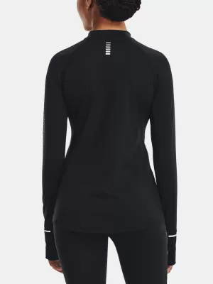 Dámské triko UNDER ARMOUR UA OUTRUN THE COLD LS 1373208-001 ČERNÁ