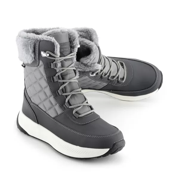  Dámské zimní boty ALPINE PRO KARANA DK.TRUE GRAY 