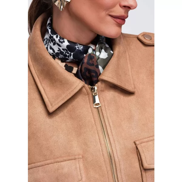  Dámská bunda OMBRE OW-JANP-0147 CAMEL 