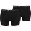 Pánské boxerky PUMA SPORT COTTON BOXER 2P 93552101 BLACK