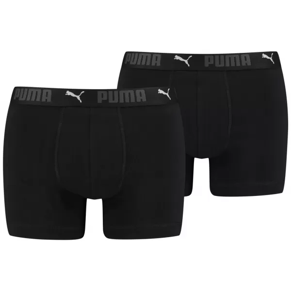 Pánské boxerky PUMA SPORT COTTON BOXER 2P 93552101 BLACK 