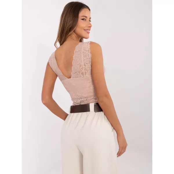  Dámský top SUBLEVEL D16048W02345A BRIGHT PINK 