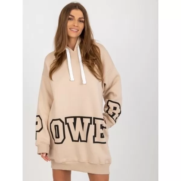  Dámská mikina EX MODA EM-BL-753.29 BEIGE 