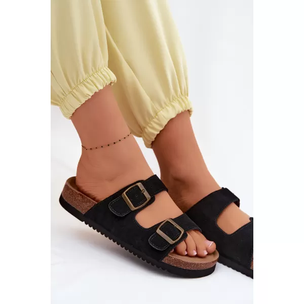  Dámské pantofle BOTO 2832 BLACK 