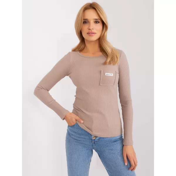  Dámská halenka RELEVANCE RV-BZ-9156.07 DARK BEIGE 