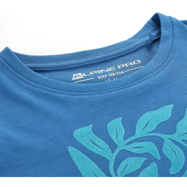  Dětské triko ALPINE PRO ECCO 2 VALLARTA BLUE VARIANTA PC 