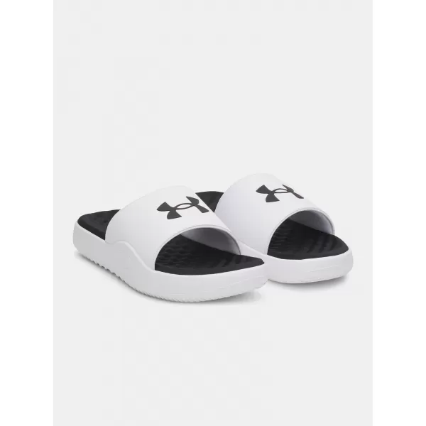  Pánské pantofle UNDER ARMOUR IGNITE PRO 8 FIX 6010383-100 BÍLÁ 