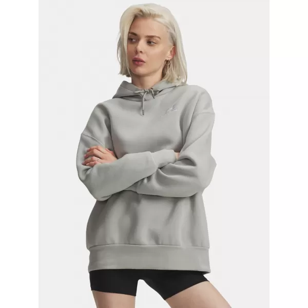  Dámská mikina UNDER ARMOUR ICON FLEECE OS HOODIE 1379495-069 ŠEDÁ 
