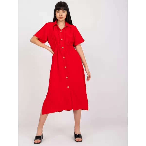  Dámské šaty RUE PARIS CHA-SK-2904.89 RED 
