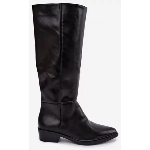  Dámské kozačky BOTO 6502 BLACK 
