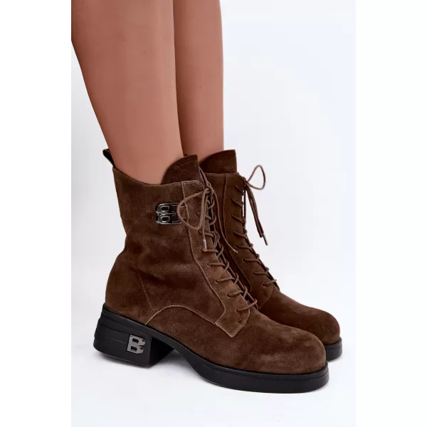  Dámské kozačky VINCEZA 67044 BROWN 