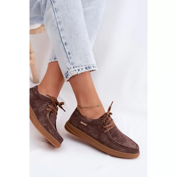  Dámské polobotky VINCEZA 95391 BROWN 
