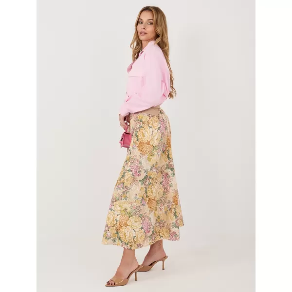  Dámská sukně ITALY MODA IT-SD-FL9850-2.17 YELLOW 