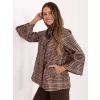 Dámský kabát ITALY MODA IT-PL-31820.25 BROWN