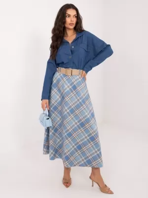 Dámská sukně ITALY MODA IT-SD-23296-2.06 BLUE