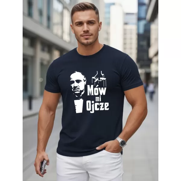  Pánské triko DSTREET TMAVĚ MODRÁ 