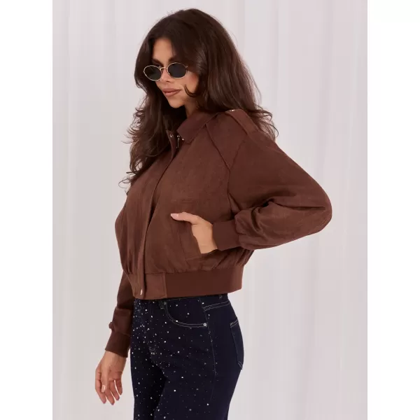  Dámská bunda ITALY MODA IR-KR-AY987.97P BROWN 