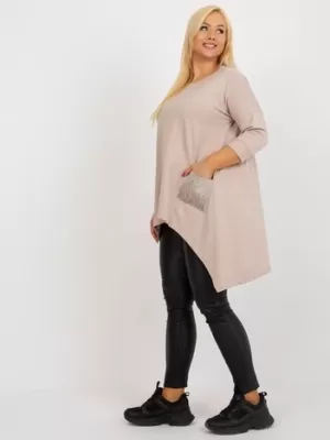 Dámská halenka RELEVANCE RV-BZ-8533.04 BEIGE