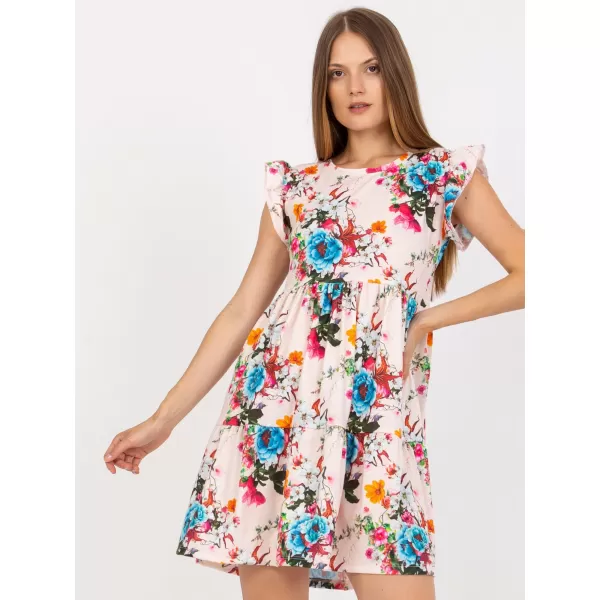  Dámské šaty RUE PARIS RV-SK-8020.99 BRIGHT PINK 
