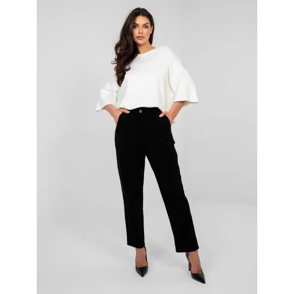  Dámské kalhoty ITALY MODA MI-SP-2689.47 BLACK 