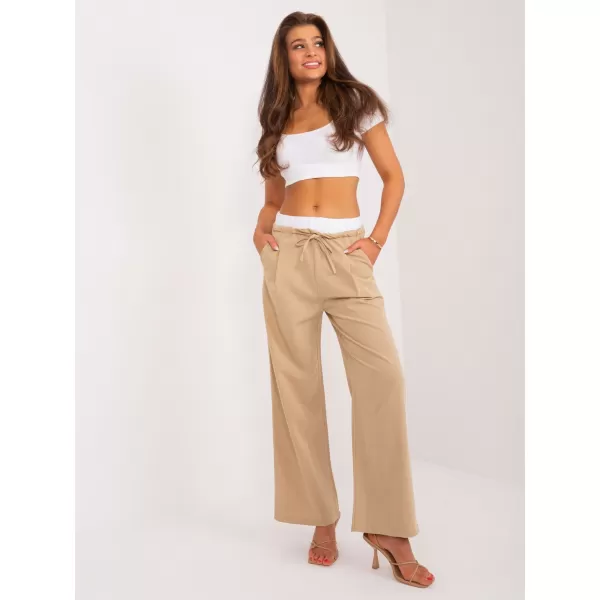  Dámské kalhoty ITALY MODA DHJ-SP-A7327TRT2.32 CAMEL 