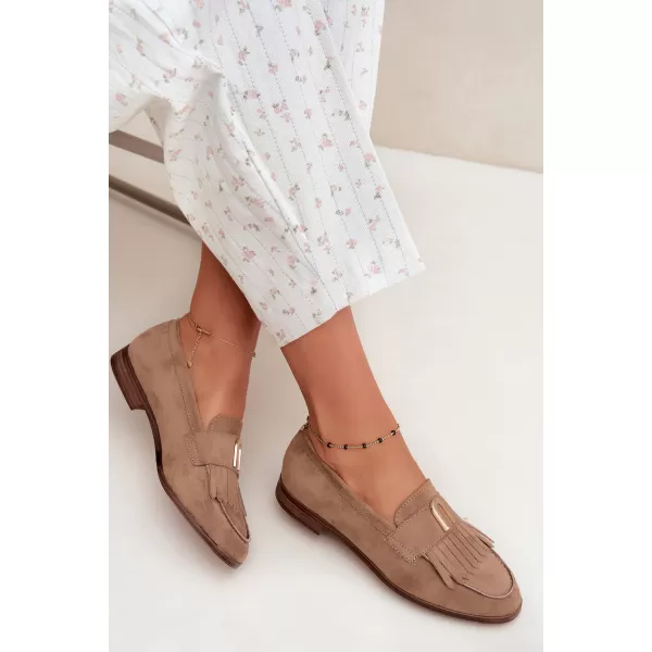  Dámské mokasíny BOTO 3742 KHAKI 