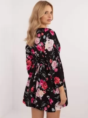 Dámské šaty ITALY MODA DHJ-SK-19861-4.28 BLACK AND RED