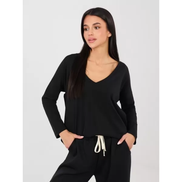  Dámské triko RUE PARIS RV-BZ-A1092.47 BLACK 