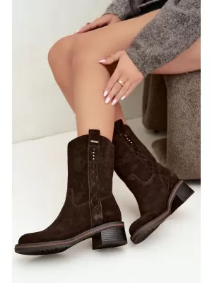 Dámské boty BIG STAR SHOES UU274607 CHOCOLATE
