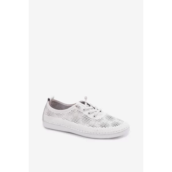  Dámské tenisky S.BARSKI LR61-7083 WHITE 