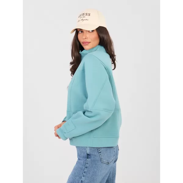  Dámská mikina FACTORY PRICE NS-BL-NS2579.11 TURQUOISE 