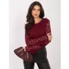 Dámská halenka ITALY MODA IT-BZ-9950.79 BURGUNDY