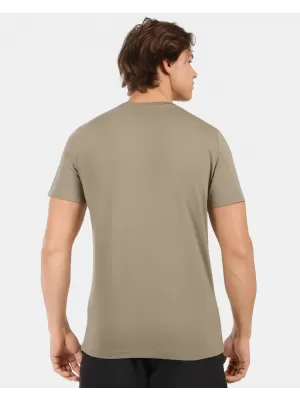 Pánské triko KILPI DISCOVER-M 1M0372KI KHAKI
