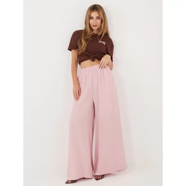  Dámské kalhoty ITALY MODA MI-SP-2563.02 BRIGHT PINK 
