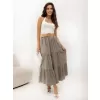 Dámská sukně ITALY MODA MO-SD-25013.48 DARK BEIGE