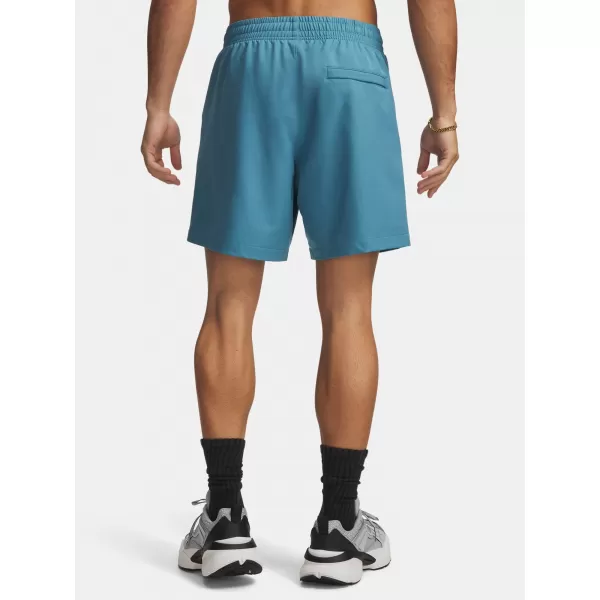  Pánské kraťasy UNDER ARMOUR UNSTOPPABLE WOVEN SHORTS 6009361-466 MODRÁ 