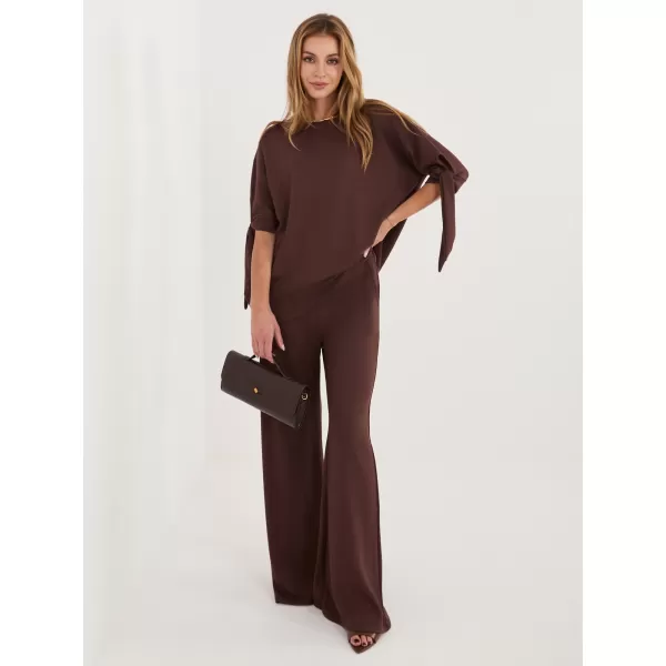  Dámský komplet RELEVANCE RV-KMPL-A1238.50 DARK BROWN 