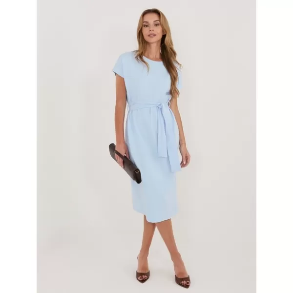  Dámské šaty RUE PARIS RV-SK-A1231.19 LIGHT BLUE 