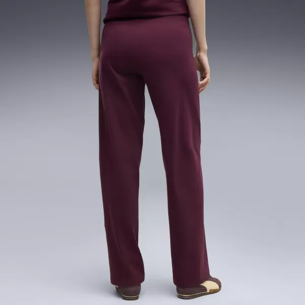  Dámské legíny PUMA ESS SMALL NO. 1 LOGO HIGH-WAIST STRAIGHT 68242924 RUBY NOIR 