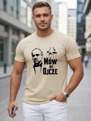 Pánské triko DSTREET BÉŽOVÁ