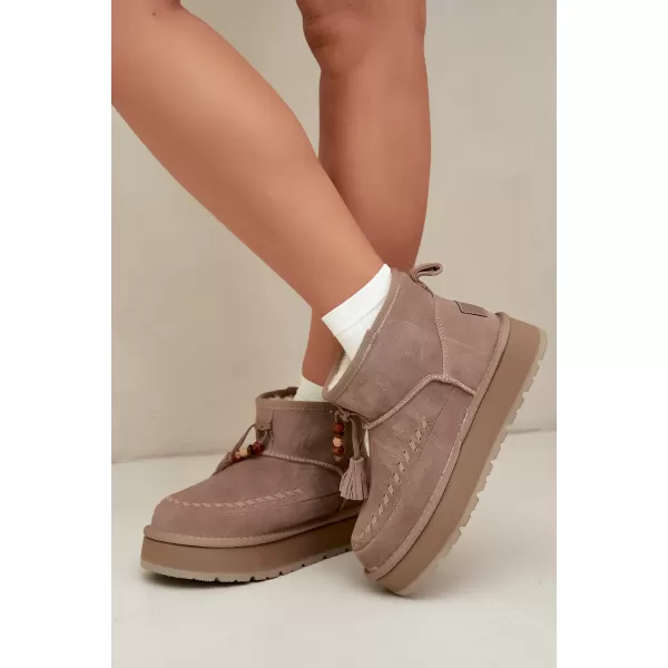  Dámské boty BIG STAR SHOES UU274679 BEIGE 