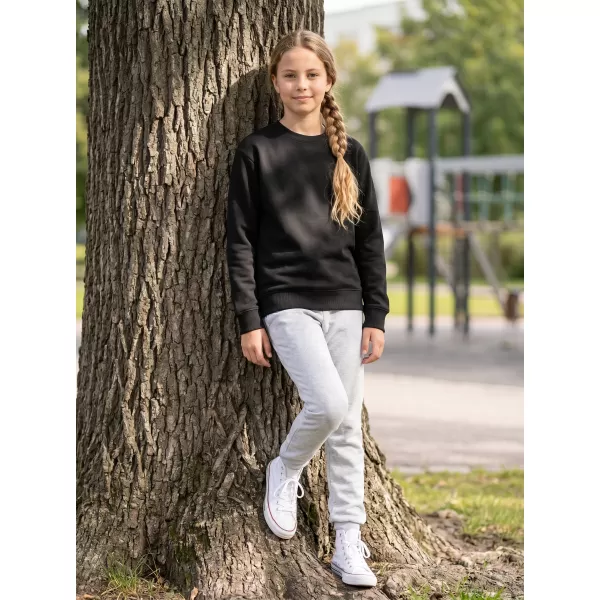  Dětská mikina MALFINI CREW 427 ČERNÁ 