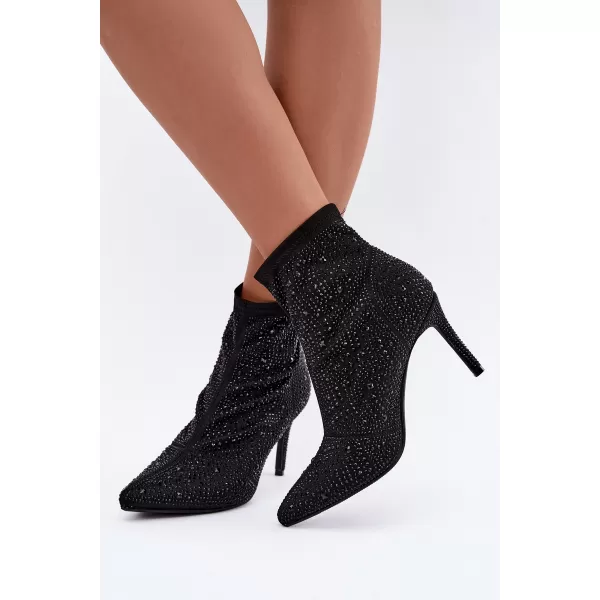  Dámské boty S.BARSKI HY62-8138 BLACK 