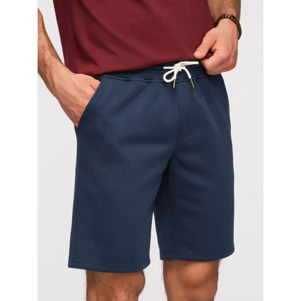  Pánské kraťasy OMBRE OM-SRSK-0124 NAVY BLUE 